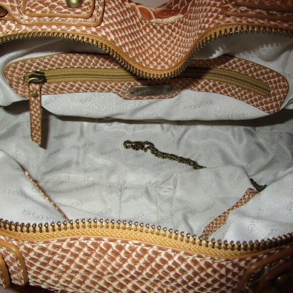 Botkier Logan Golden Snake-embossed Satchel - Picture 9 of 10
